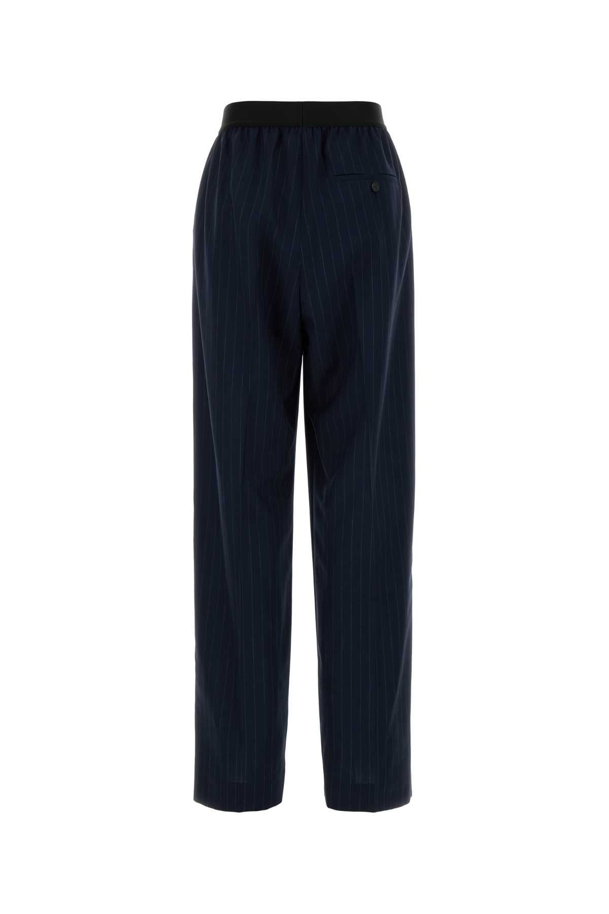 Balenciaga Women Embroidered Wool Pant - 2