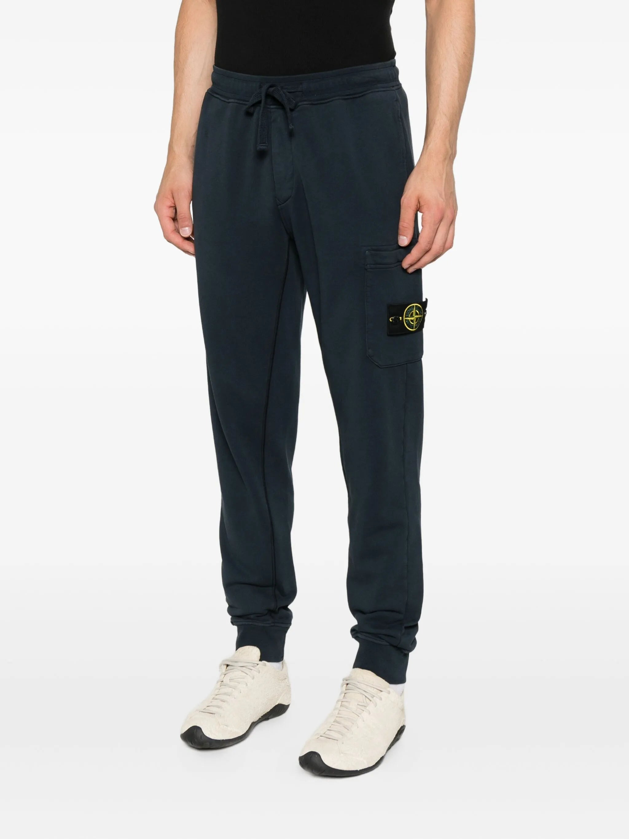 Stone Island Patch-pocket Drawstring Trousers - 3