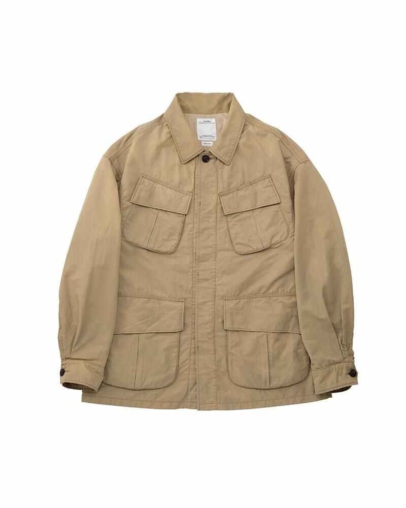 visvim TROPICAL COMBAT JKT BEIGE | REVERSIBLE