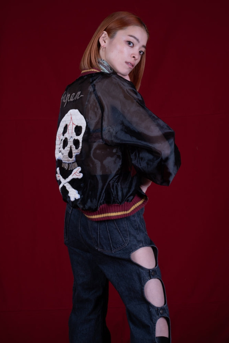 KAPITAL Sheer Pearl Souvenir JKT (RAIN SKULL) 9