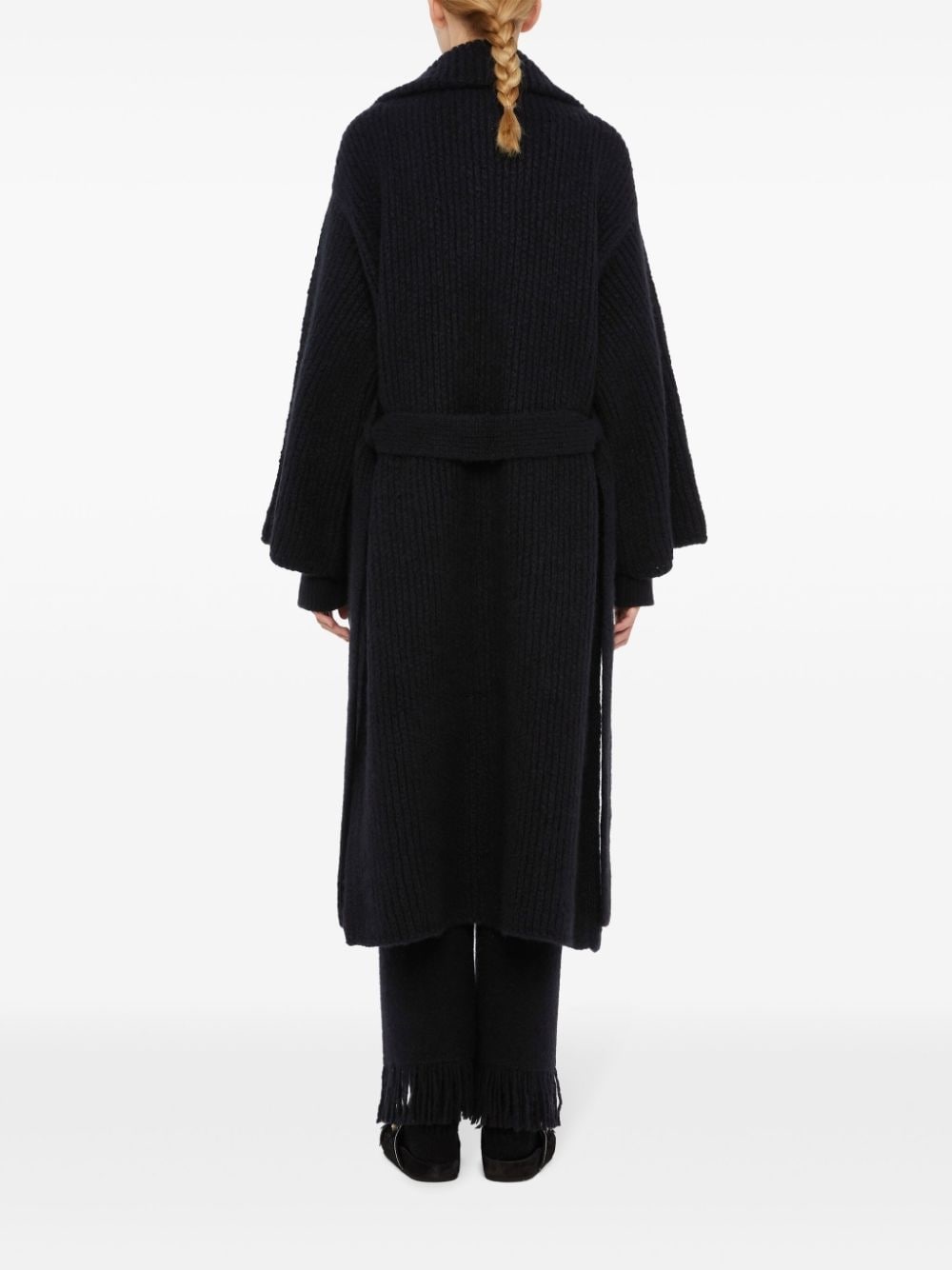 knitted robe coat - 5