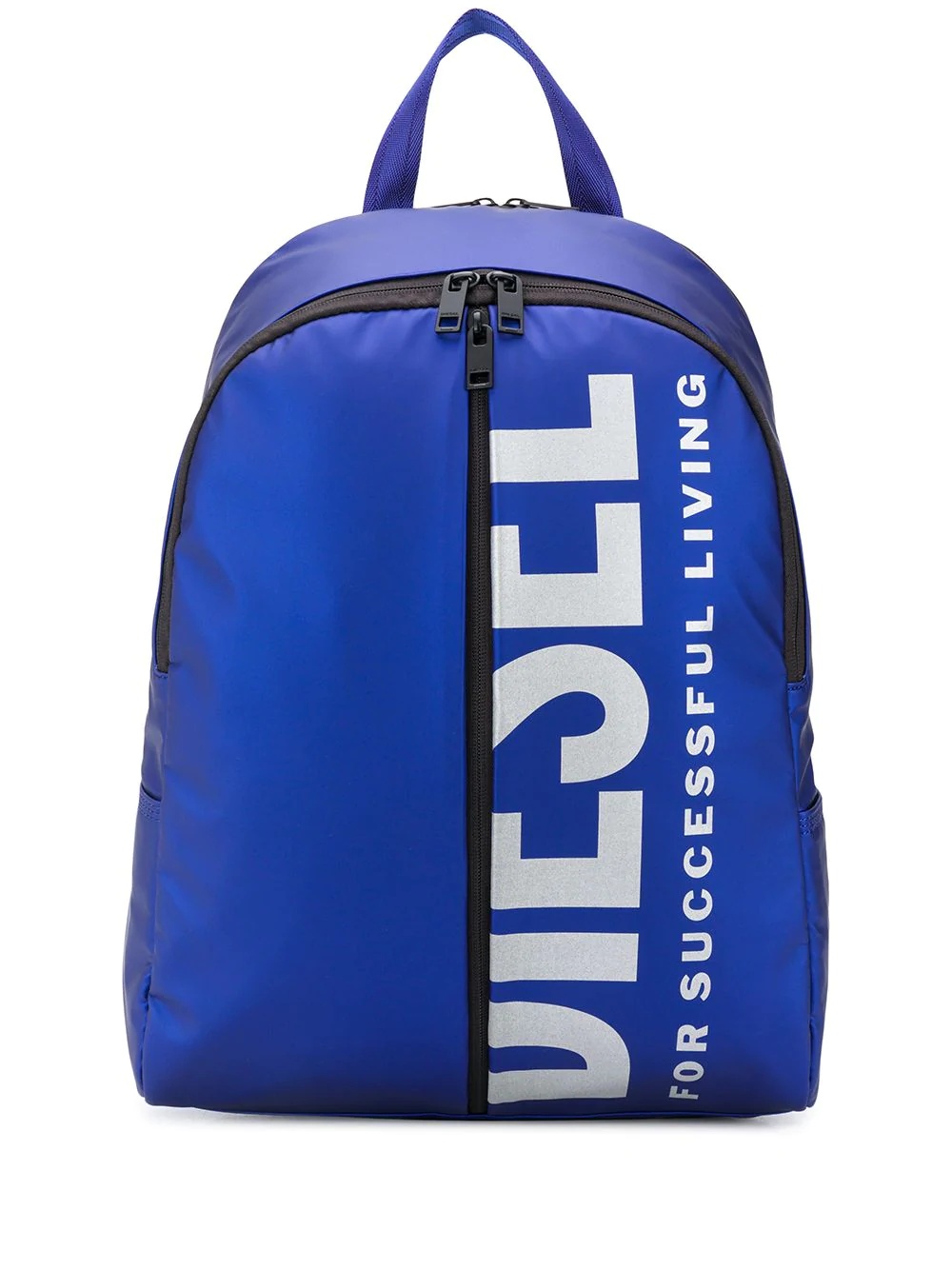 logo print backpack - 1