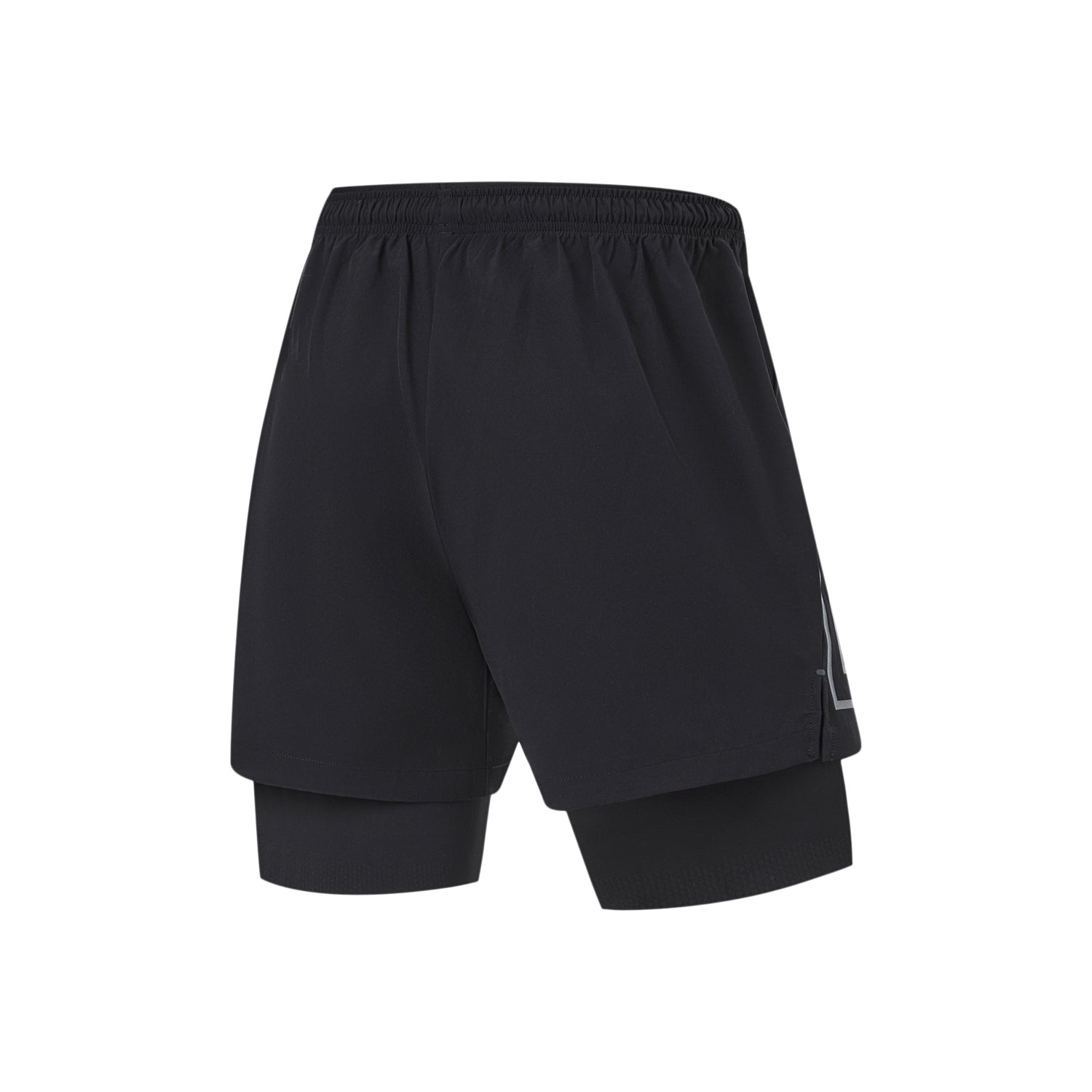 Li-Ning Way Of Wade Graphic 2-in-1 Shorts 'Black' AKST539-1 - 2