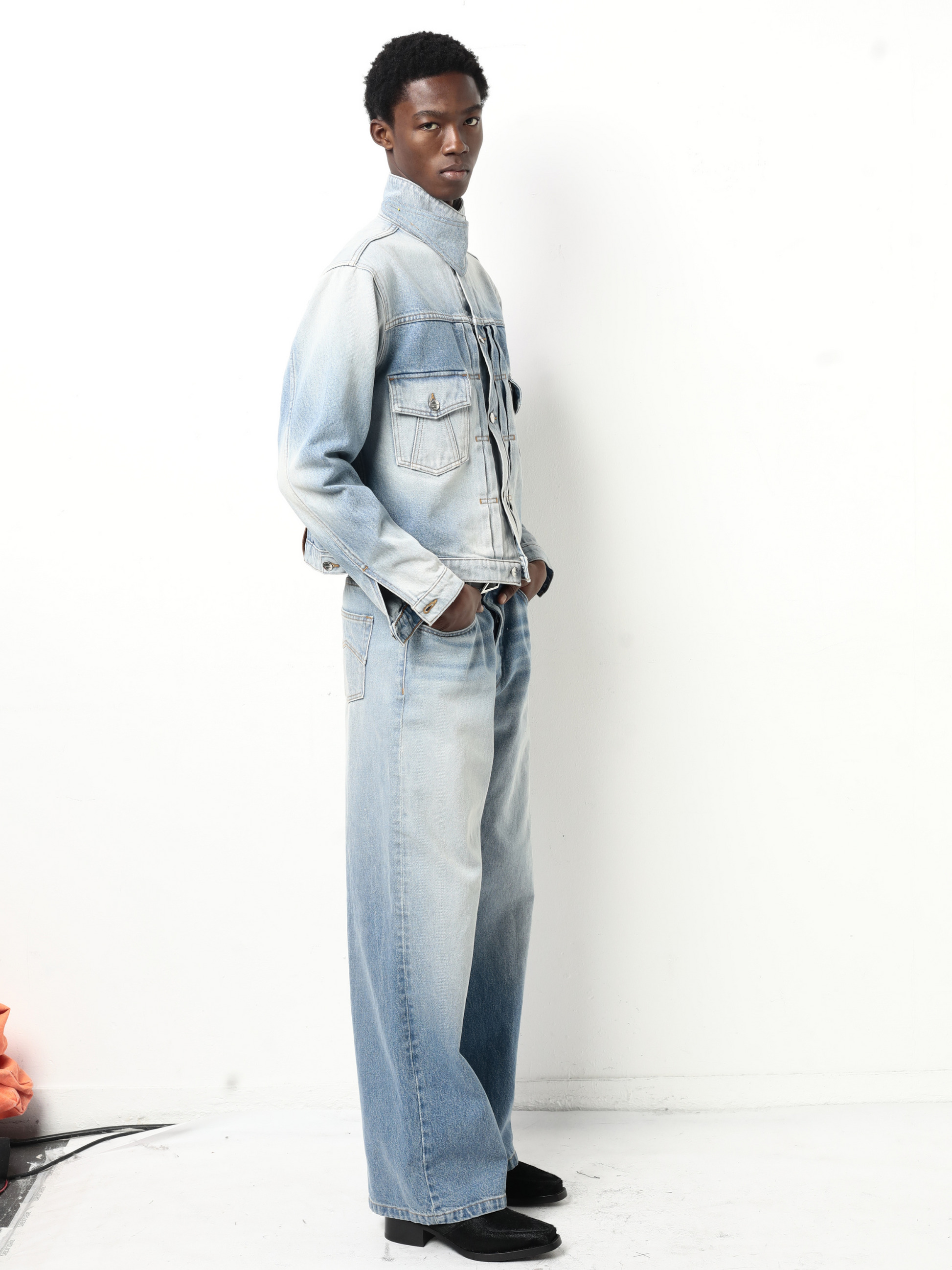 WIDE LEG DENIM - 6
