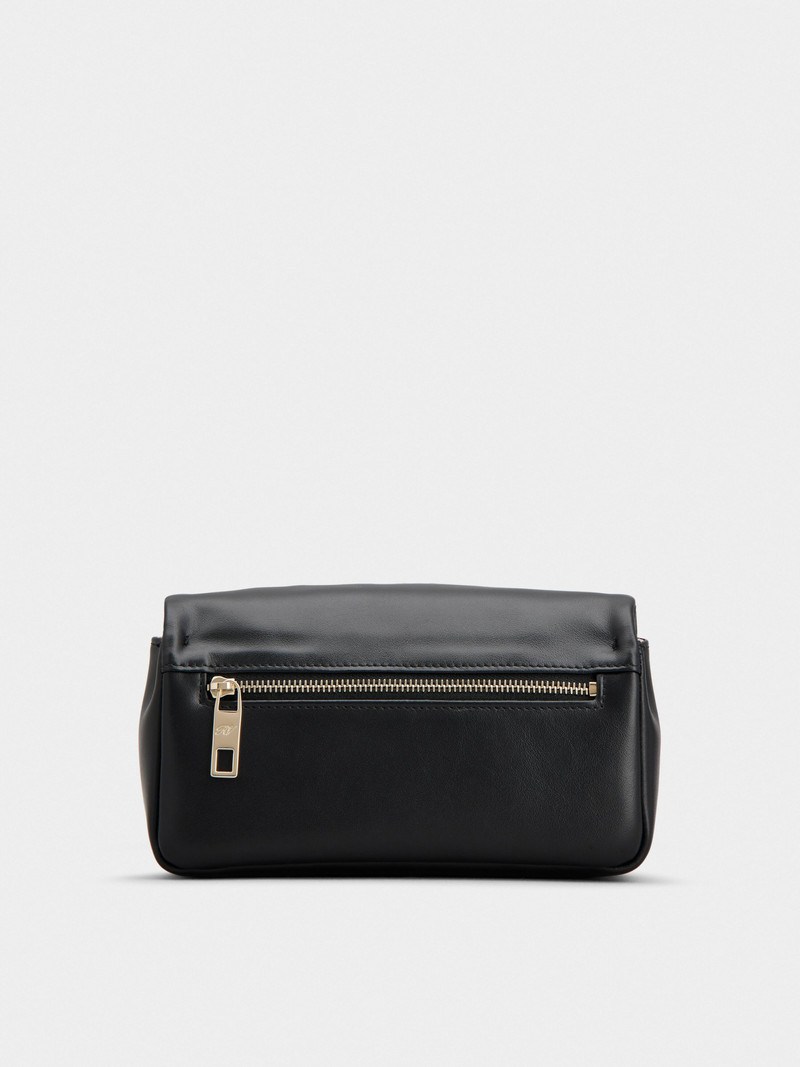 Viv' Choc Phone Holder in Leather 3