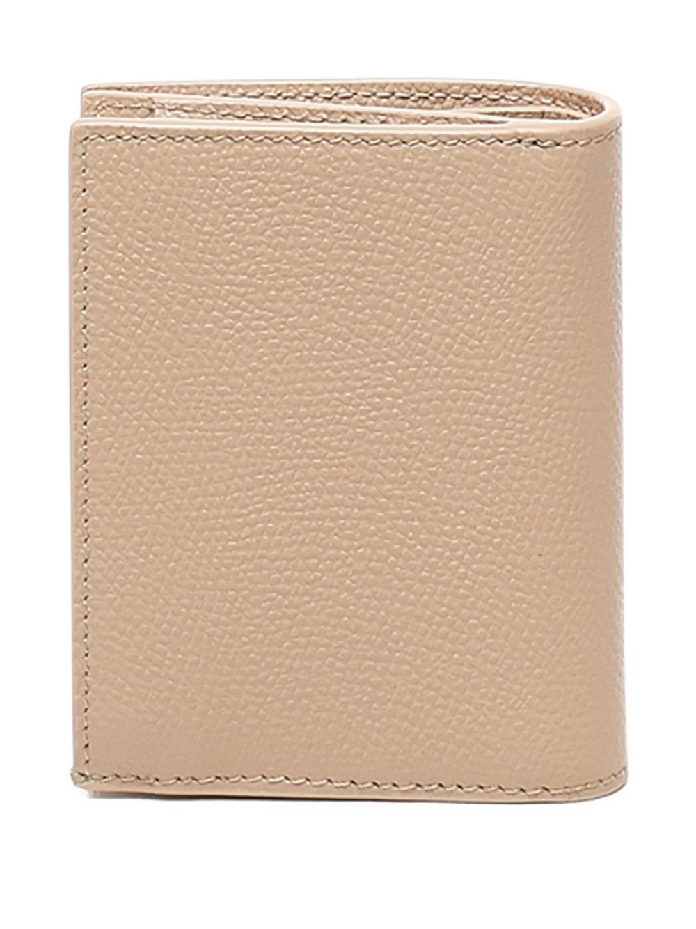 logo-plaque leather wallet - 2