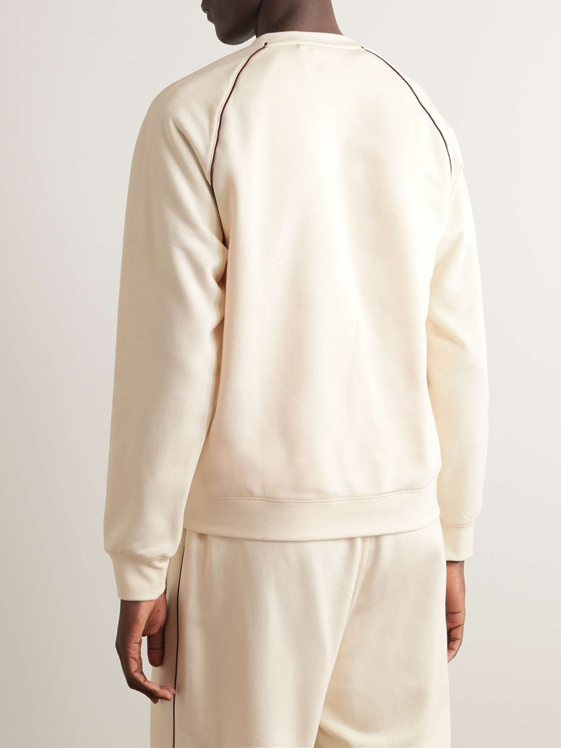 + Wales Bonner Logo-Embroidered Cotton-Blend Jersey Sweatshirt 3