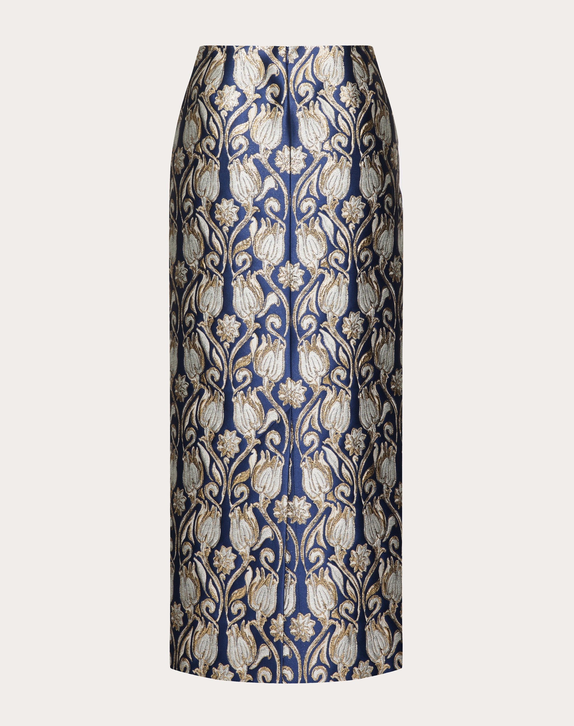 METAMORPHOS TULIPS BROCADE MIDI SKIRT - 2