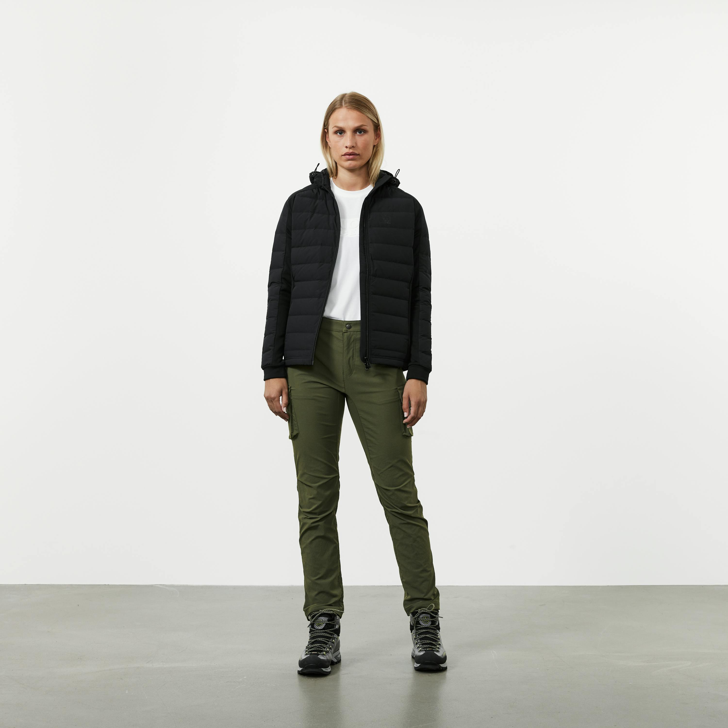 Ok Professional down and fleece hooded jacket - 6