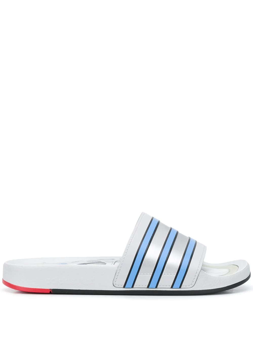 Adilette stripe sliders - 1