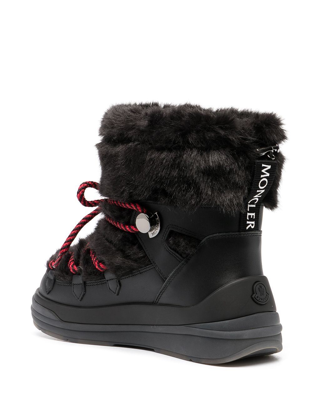 faux-fur snow boots - 3