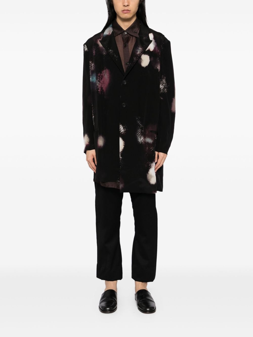 colour scheme printed jacket - 2
