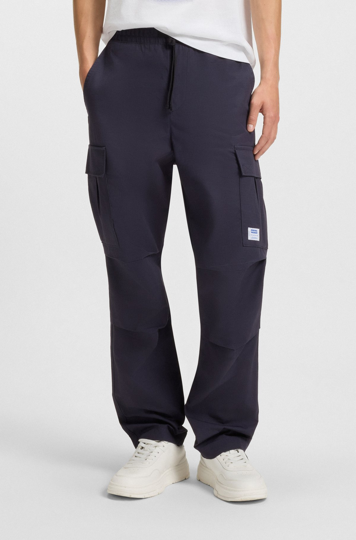 RELAXED-FIT CARGO TROUSERS IN RIPSTOP COTTON - 2