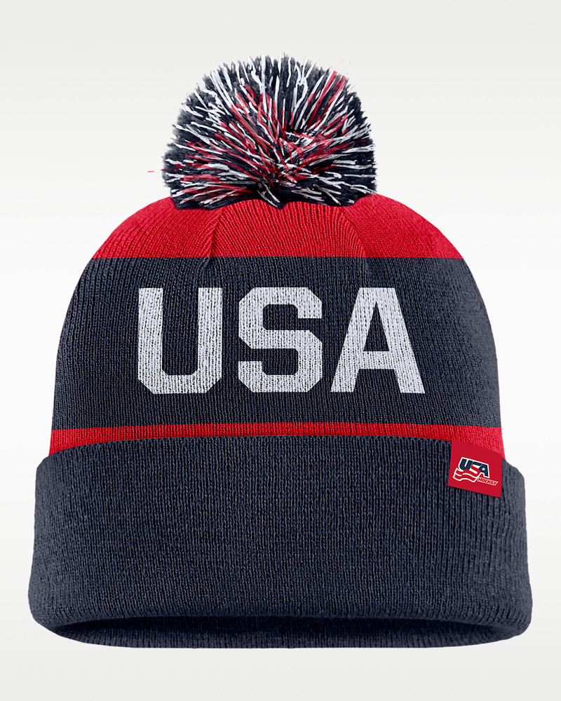 "Team USA" Nike Peak Hockey Beanie 1