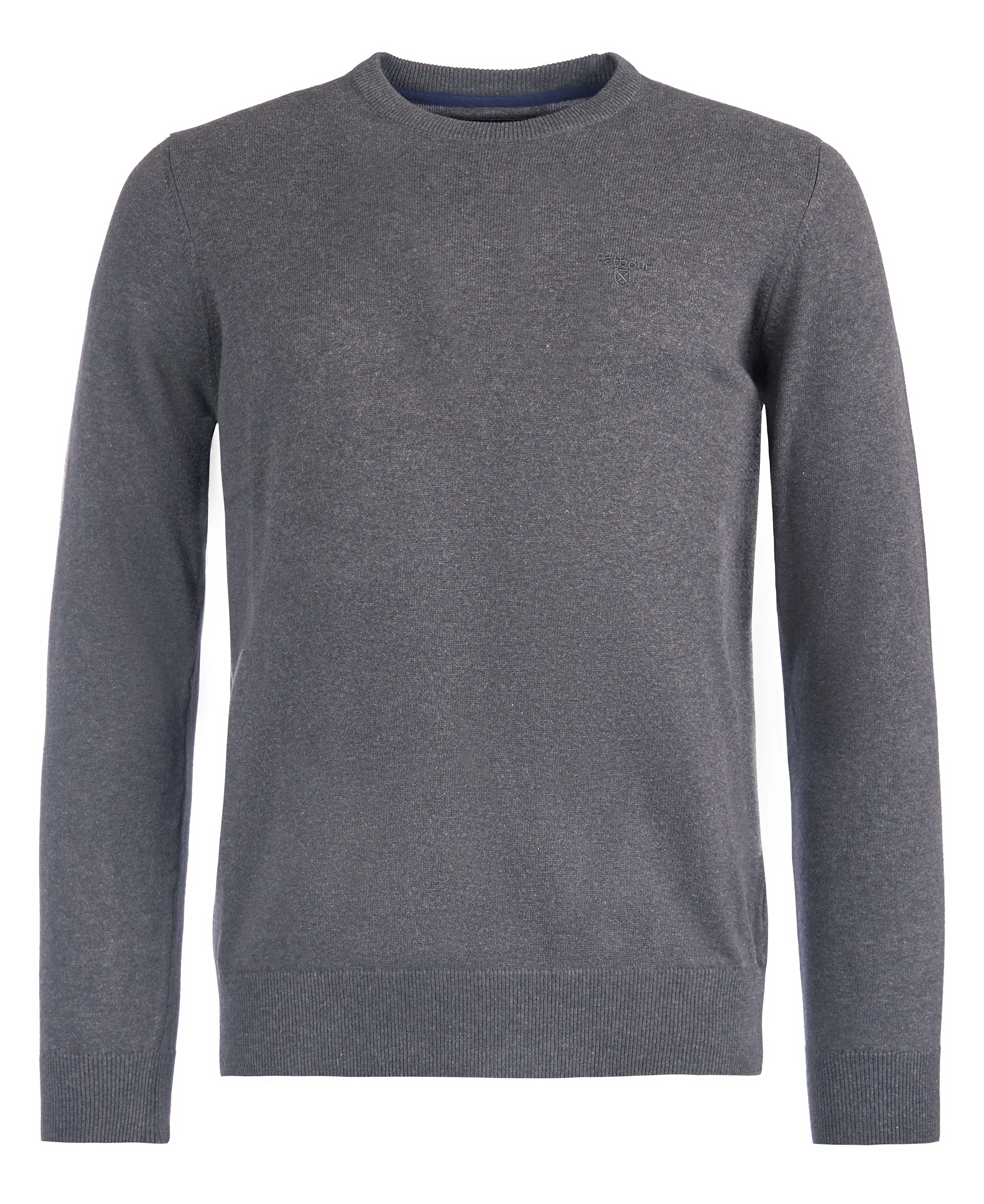 Pima Cotton Crew-Neck Jumper - 1