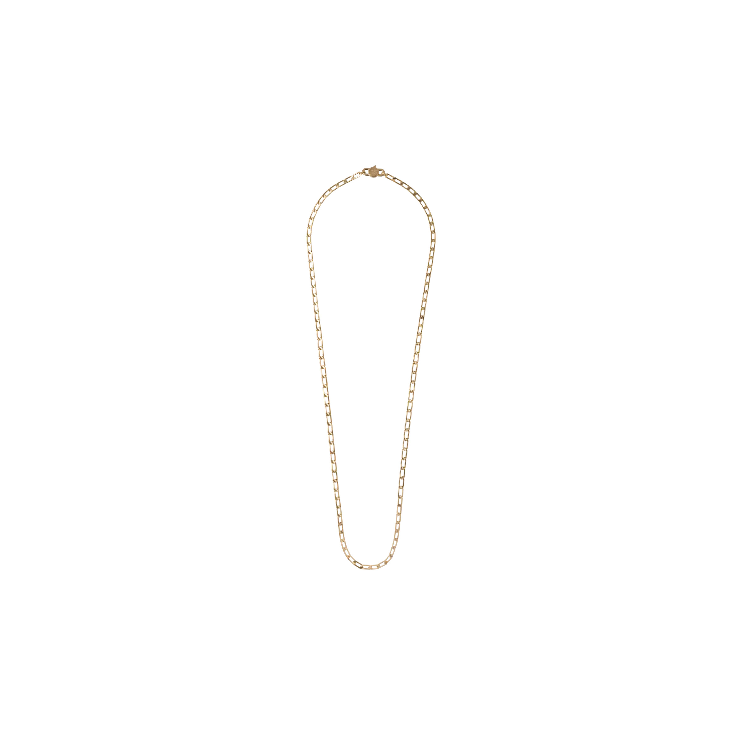 Metal double chain necklace - 1