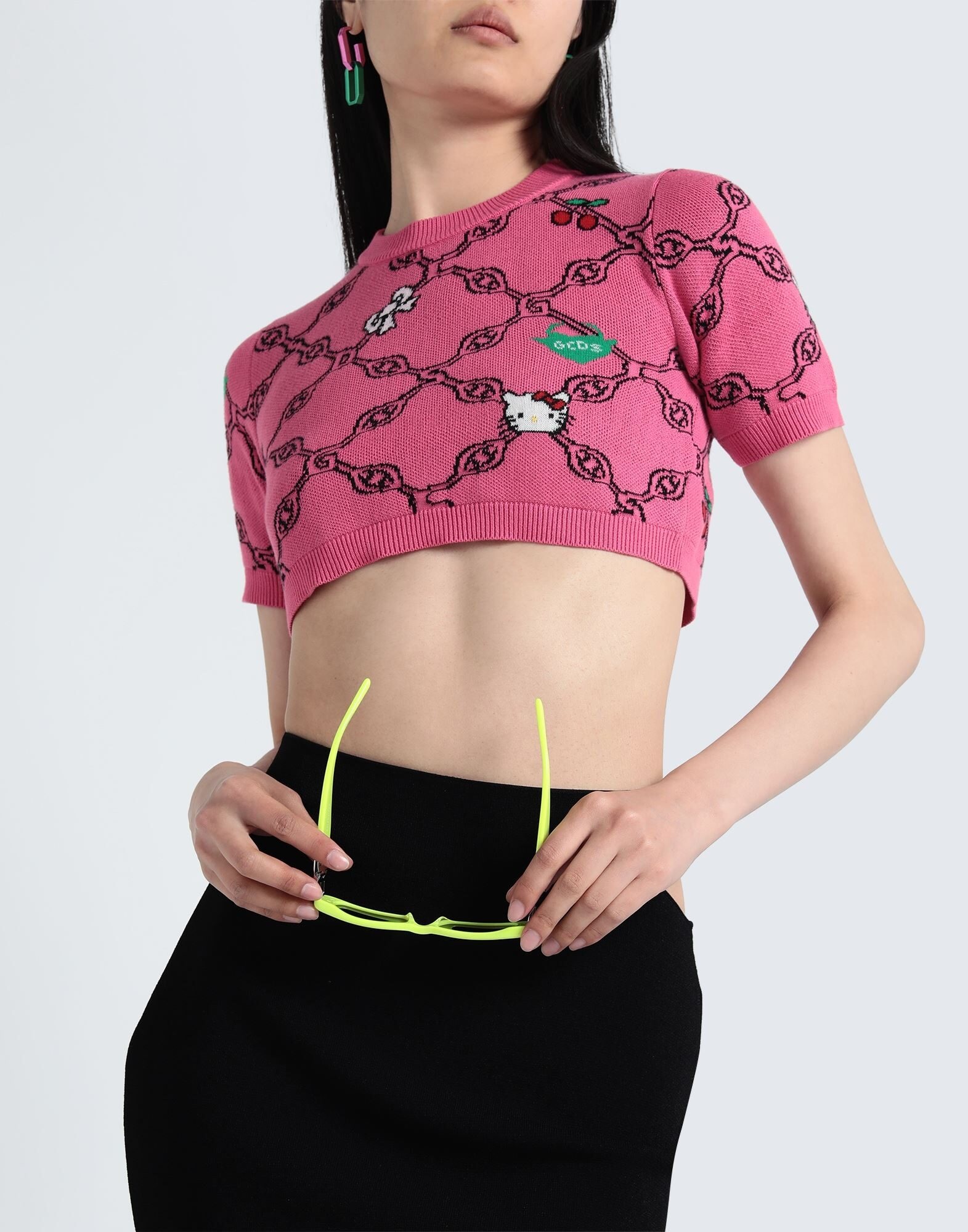 Magenta Women's Crop Top - 2
