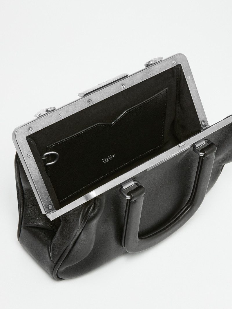 MAXMARACLASPS Leather handbag, small 5