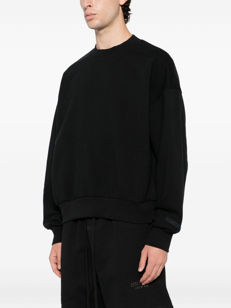 logo-embossed sweatshirt 3
