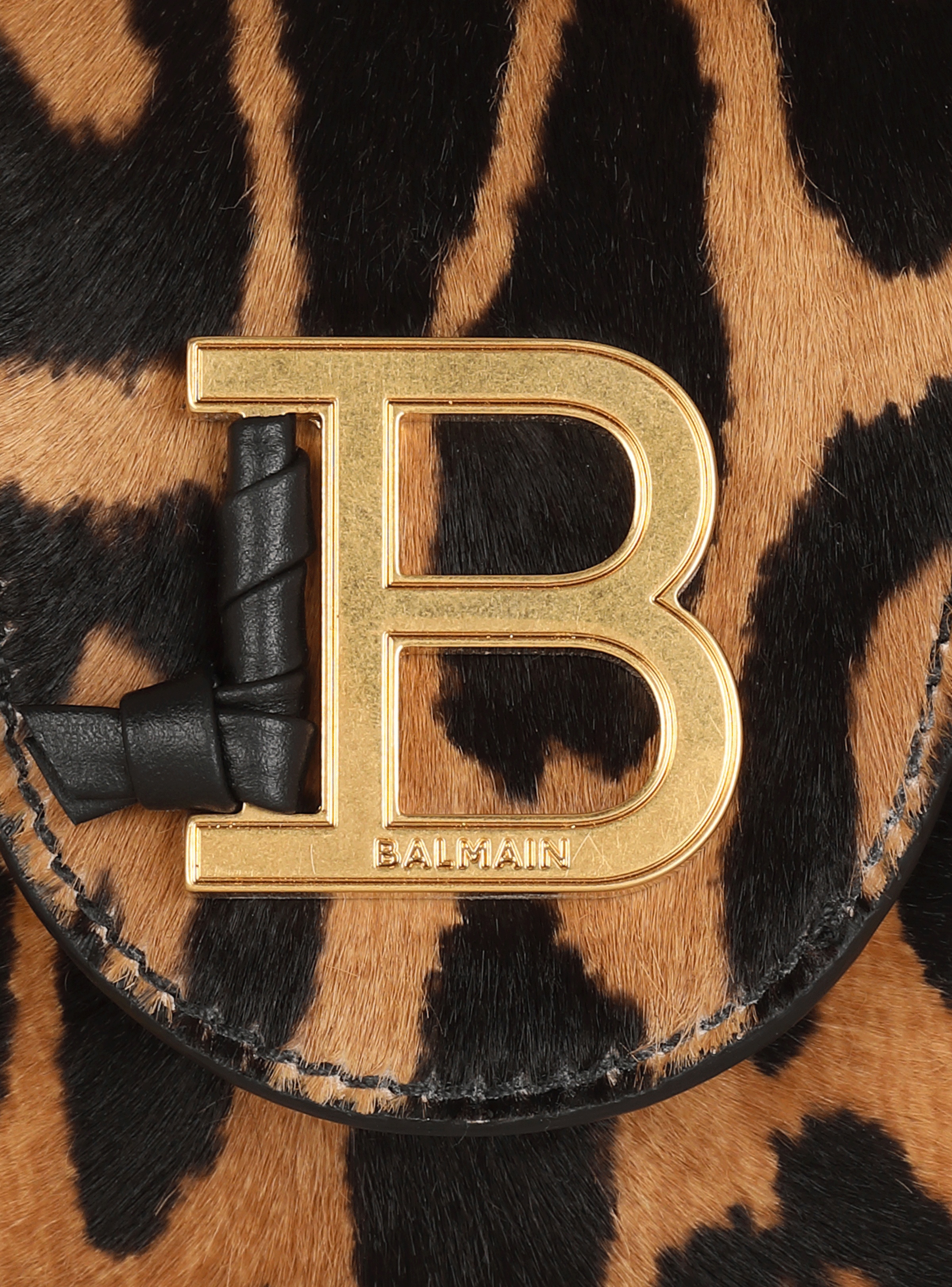 Leopard-effect B-Buzz mini bag - 7