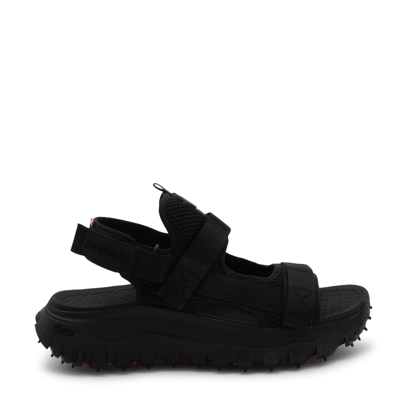 black trailgrip vela sandals - 1