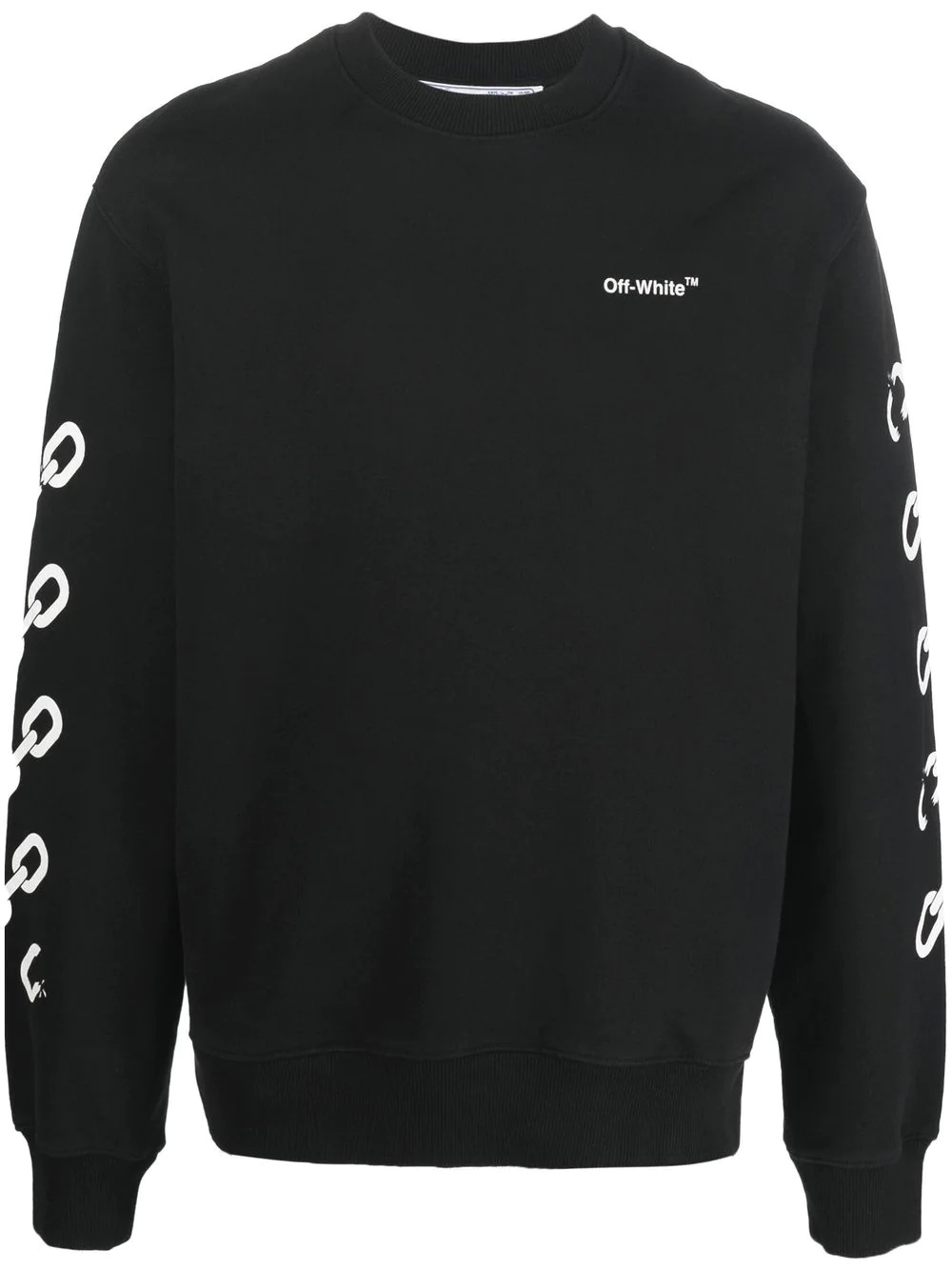 chain-link Arrow sweatshirt - 1