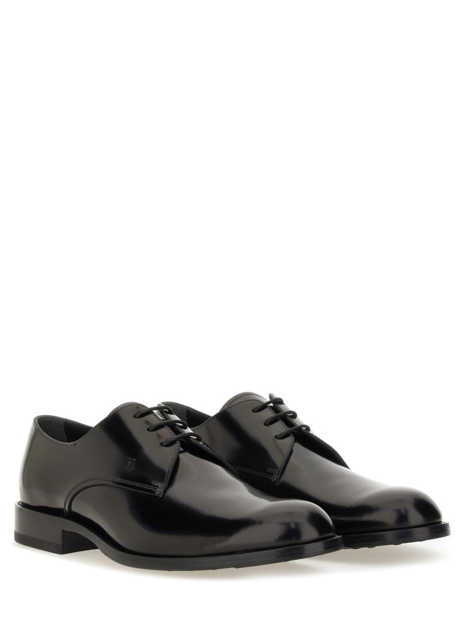 Tod's Men Leather Lace-Up Derby Shoe - 2