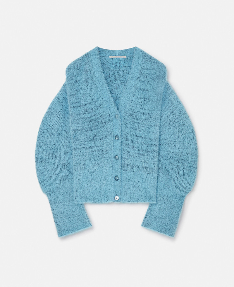 Fluffy Knit Cardigan 1