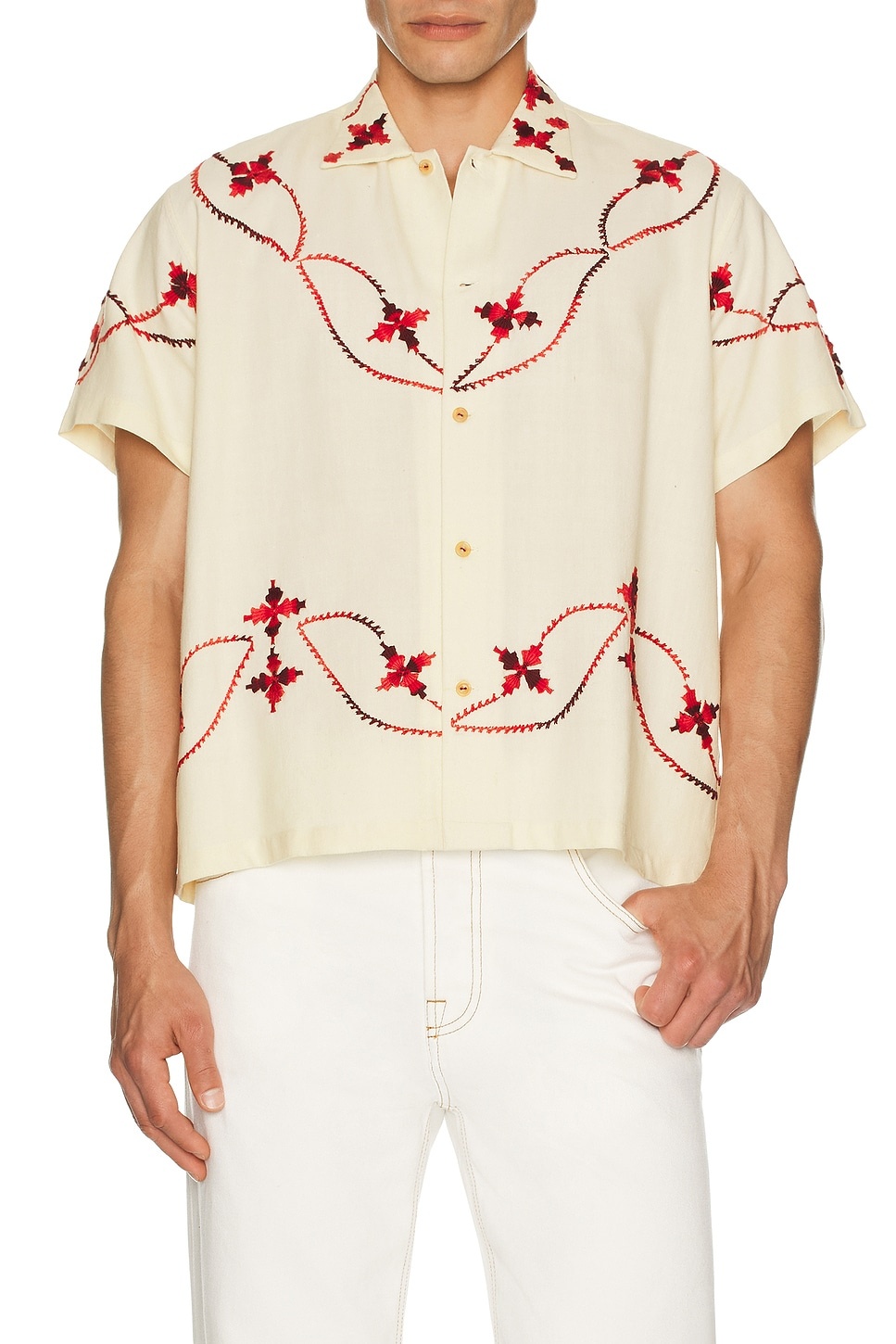 Dainty Embroidered Shirt - 4