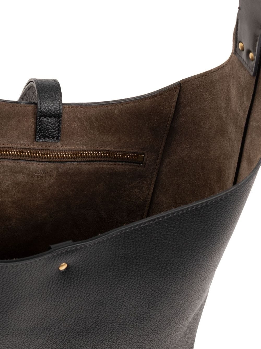 calfskin leather tote bag - 5