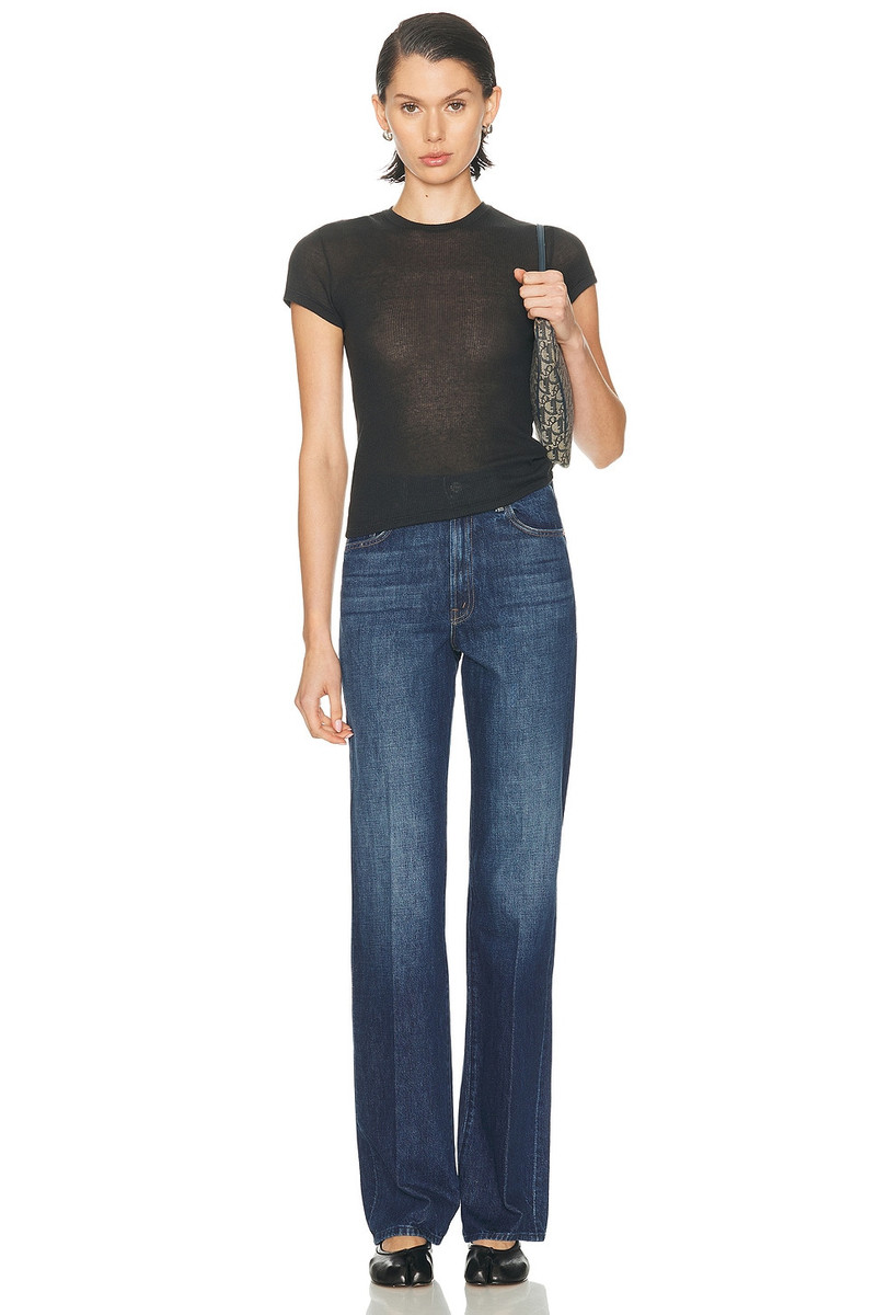 SKIMS Sheer Cotton Crewneck Standard T-Shirt outlook