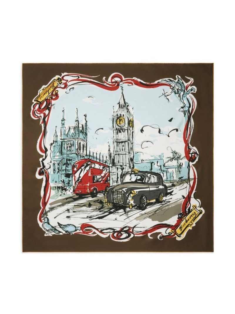 Burberry Westminster scarf outlook