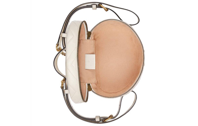 (WMNS) Gucci GG Marmont Series Backpack MIni-Size White 598594-DTDCT-9022 - 6