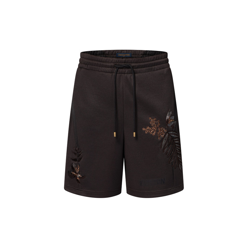 Embellished Jersey Shorts 1