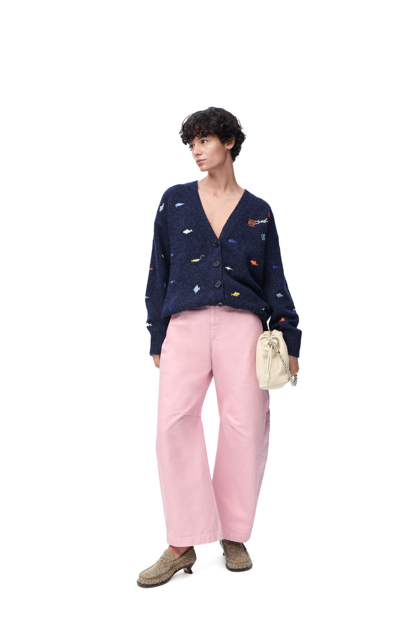 Loewe Barrel trousers in cotton outlook