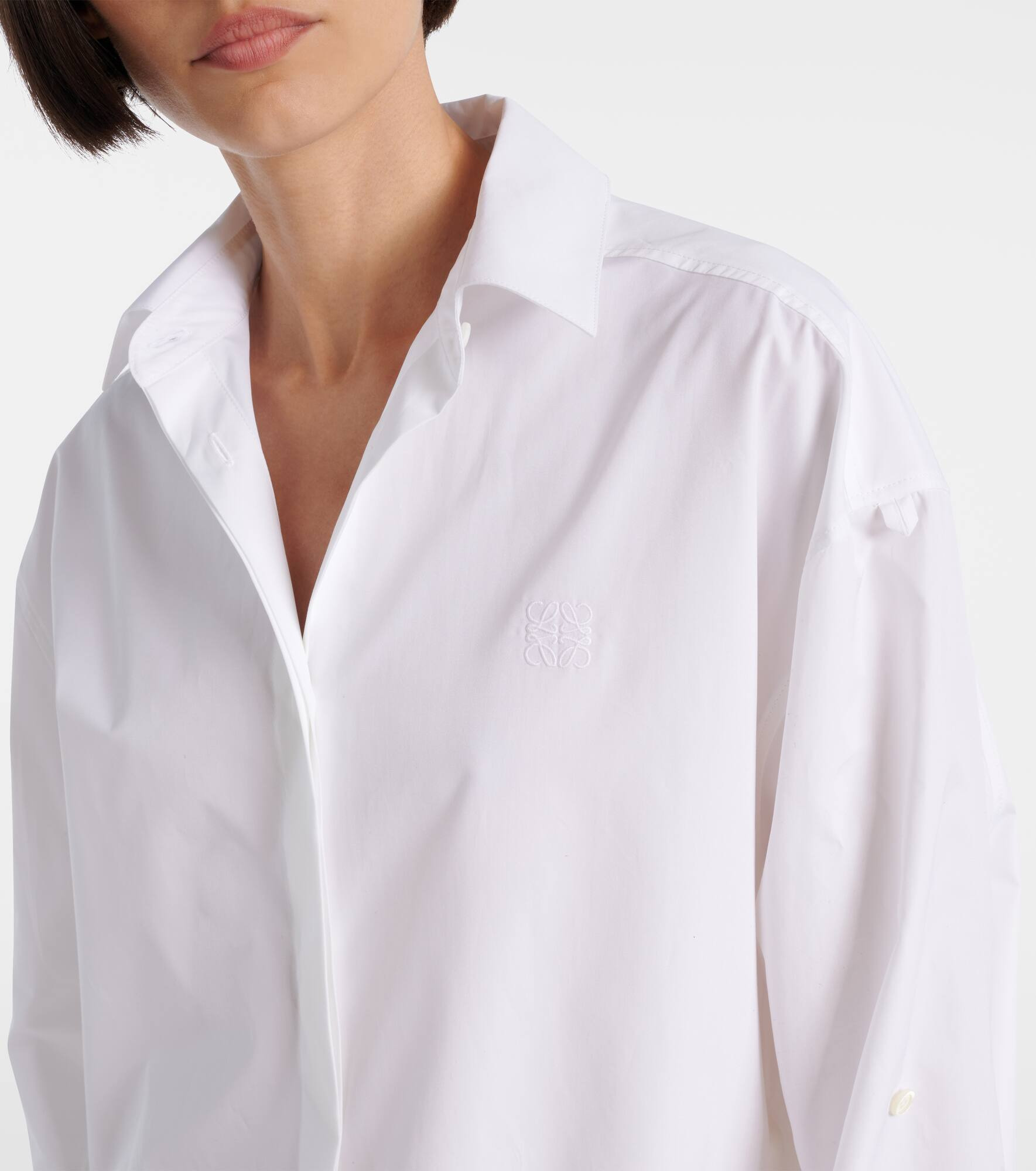 Cotton shirt dress - 4