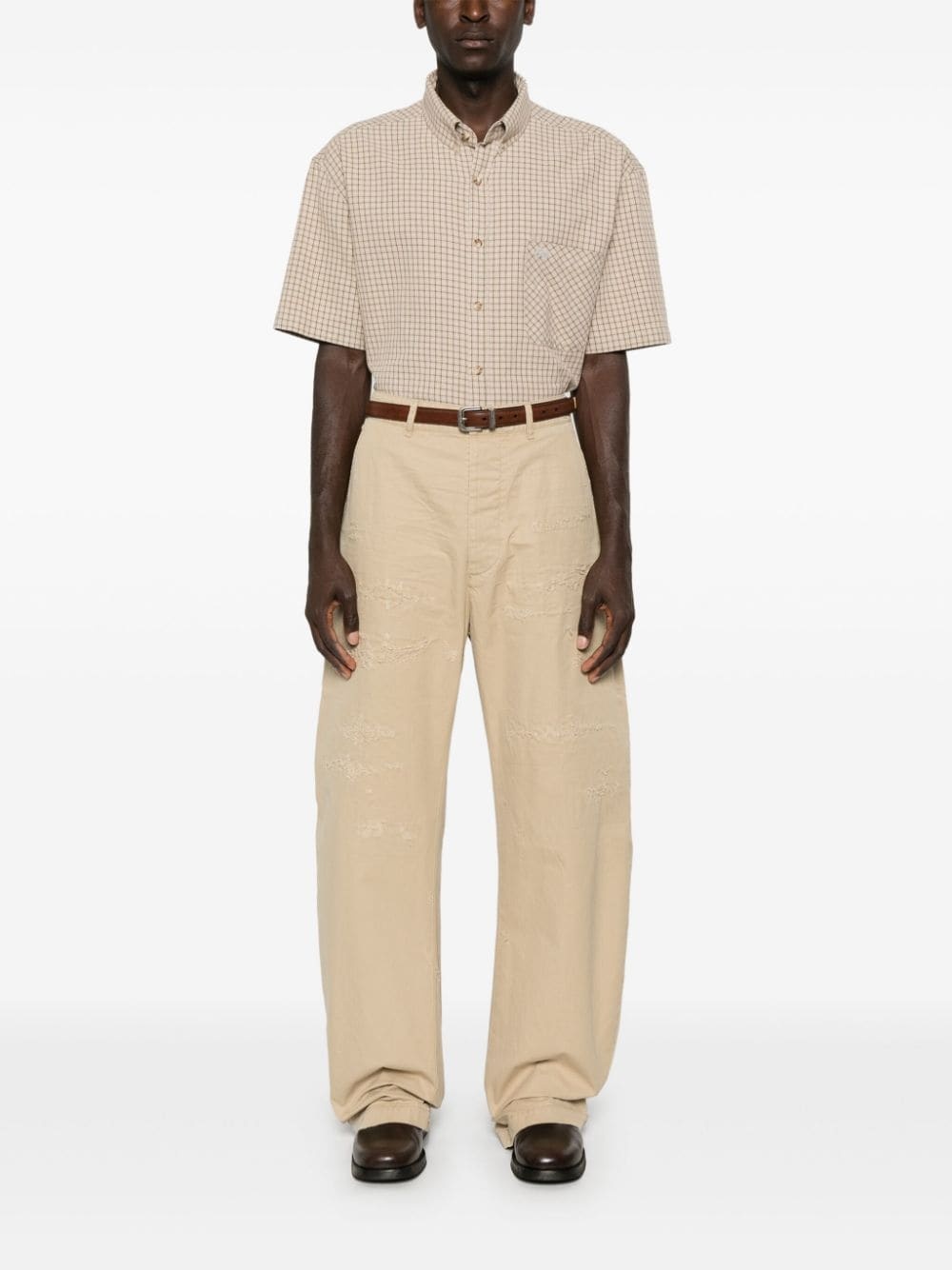 distressed trousers - 2