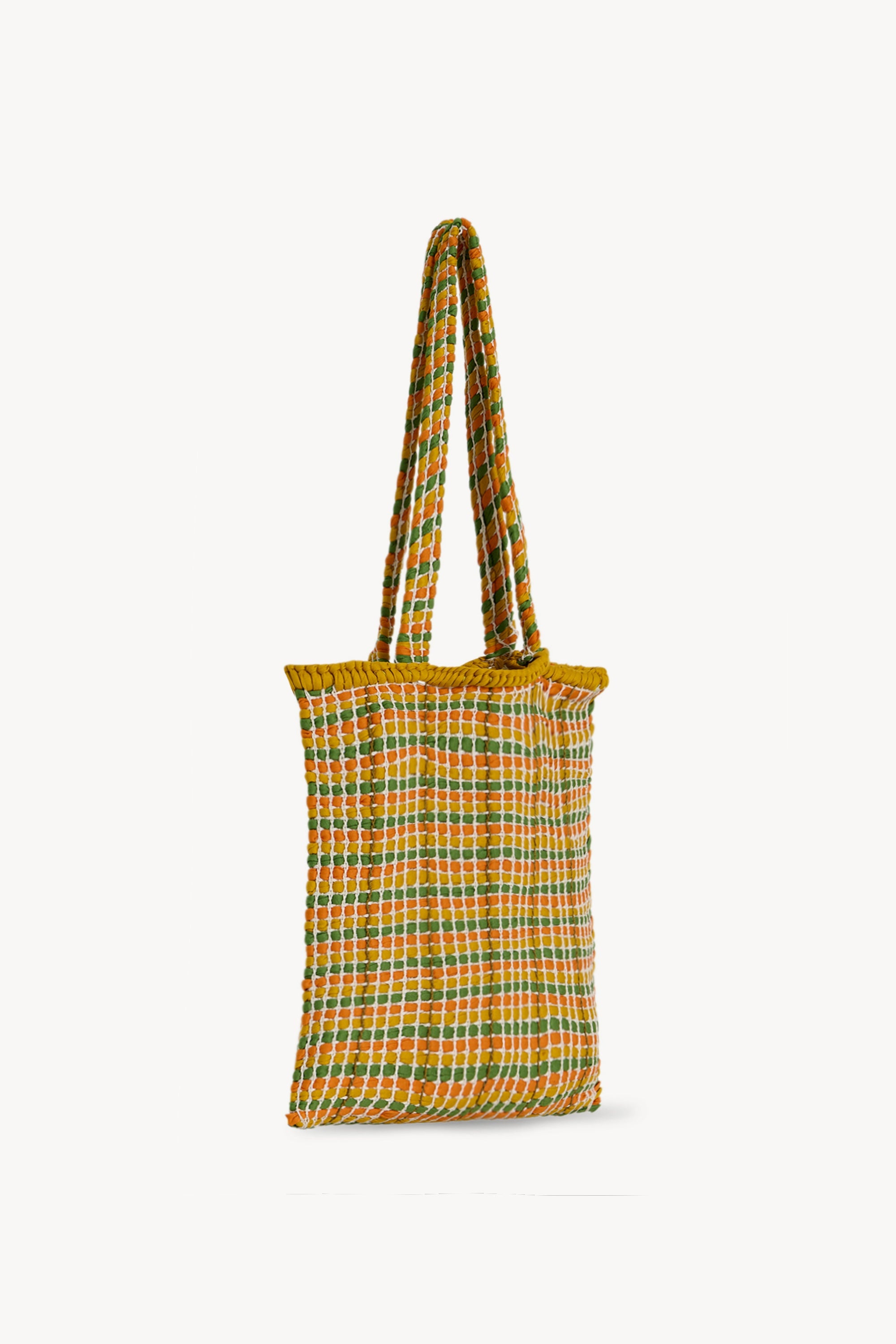Haley Woven Tote Bag in Viscose - 2