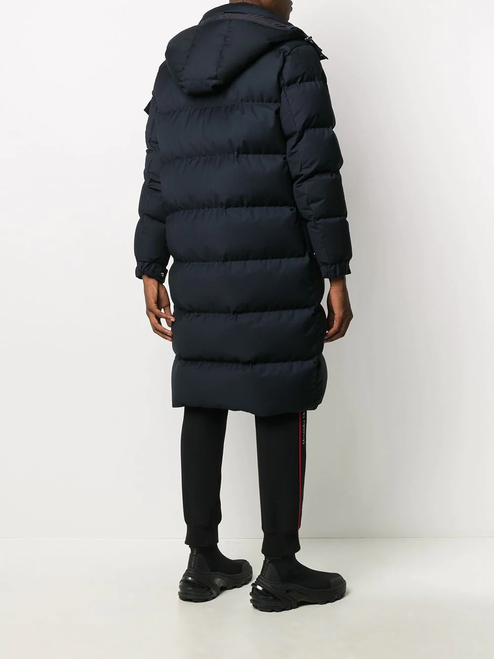 padded hooded coat - 4