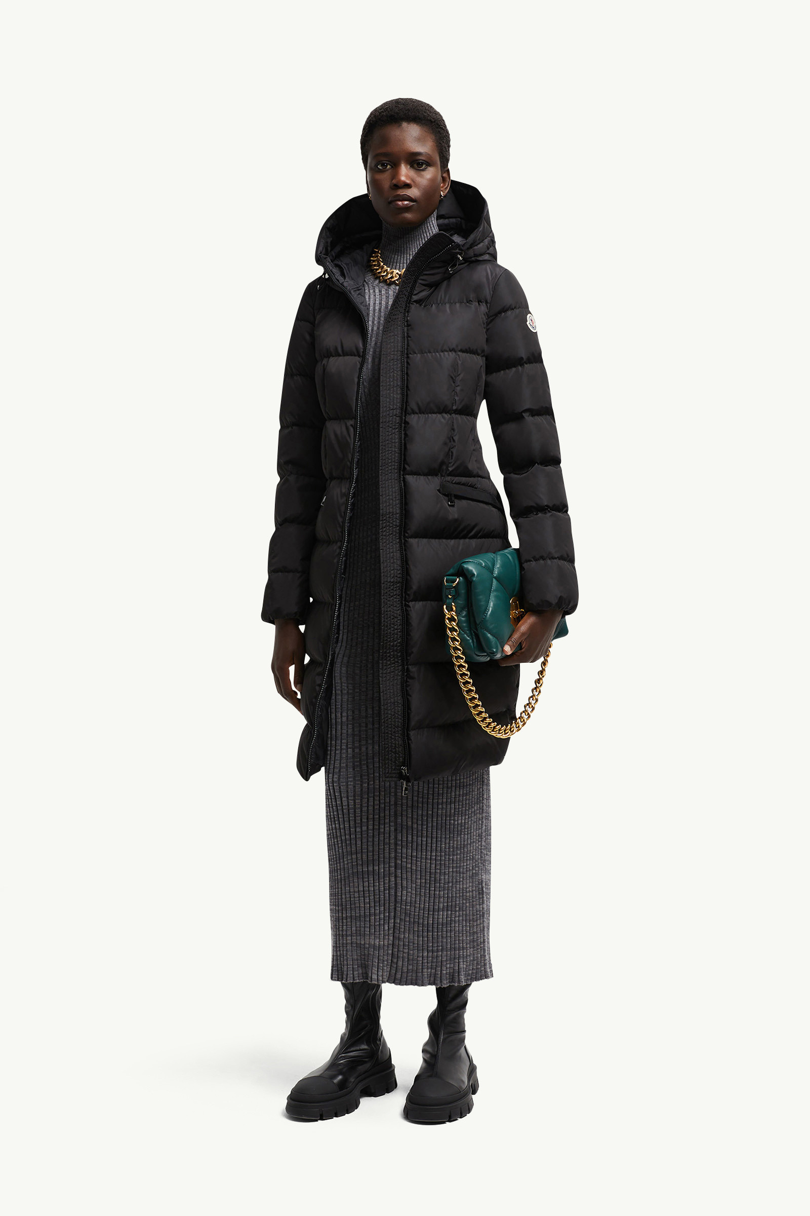Avocette Hooded Long Down Jacket - 2