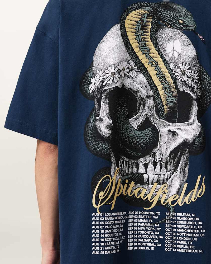 SNAKEHEAD OVERSIZED GRAPHIC T-SHIRT 4