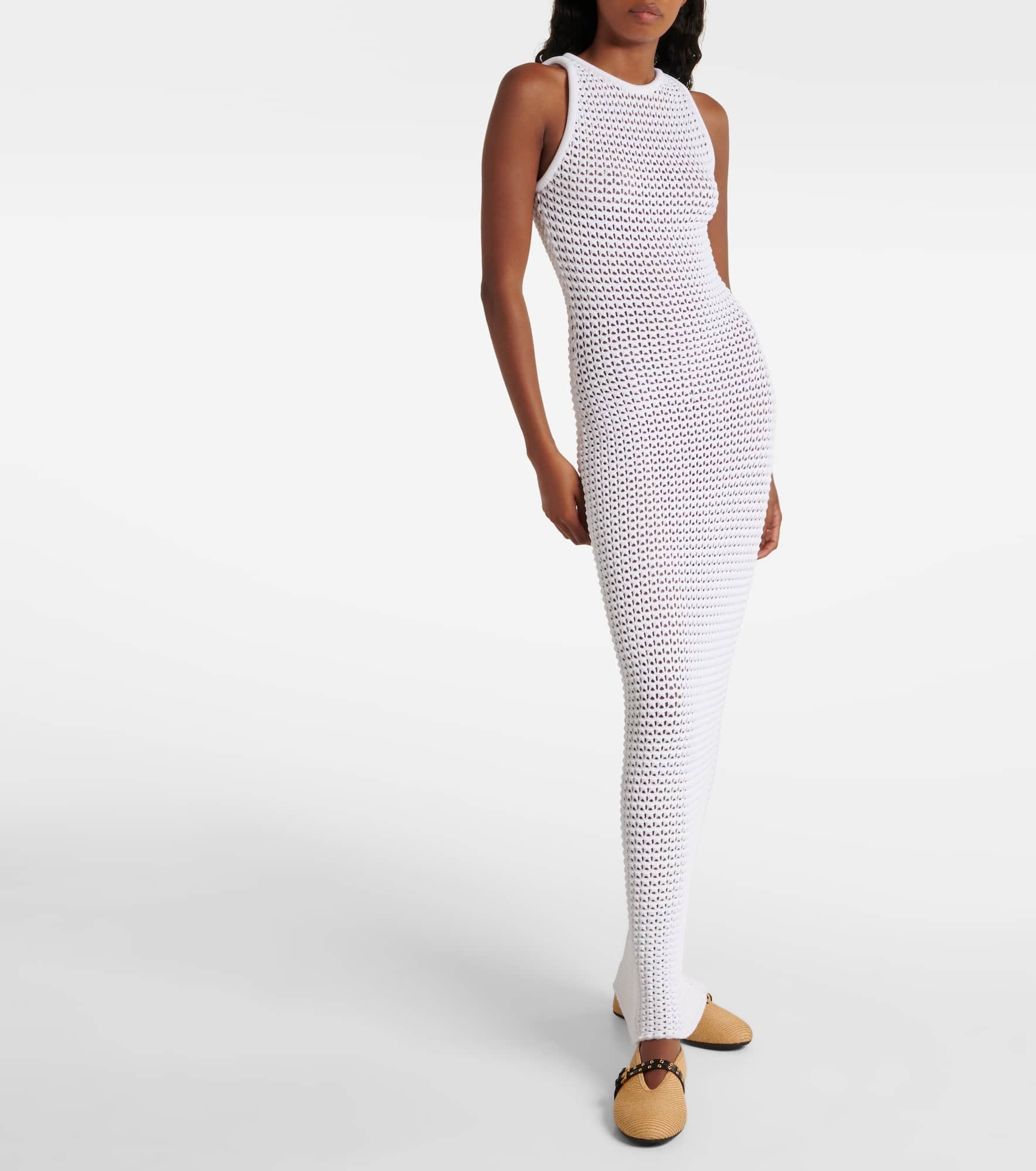 Crochet maxi dress - 2