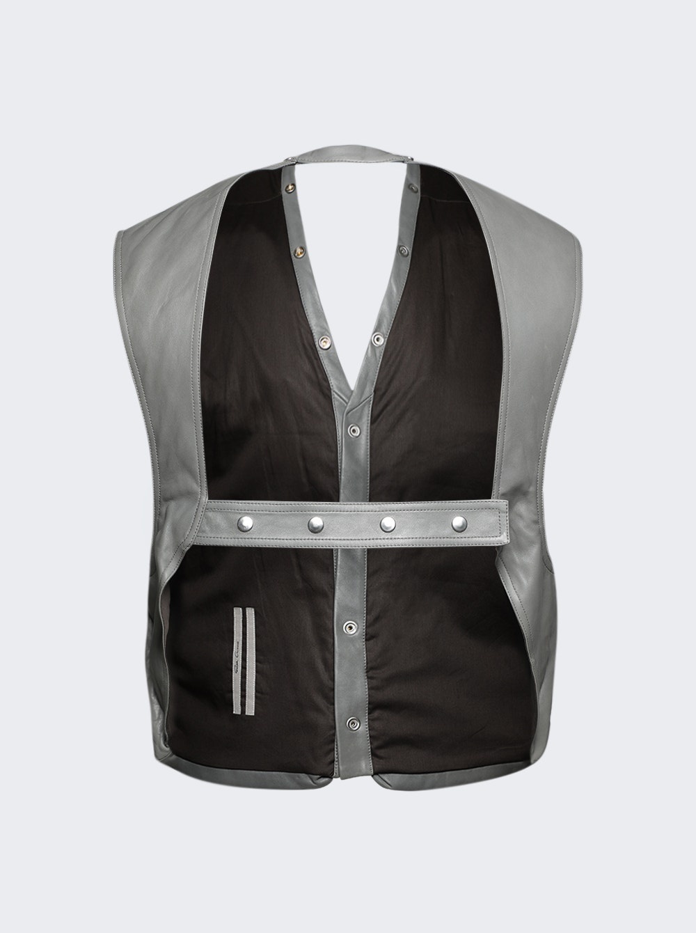 Cargo Vest Washed Indigo - 2