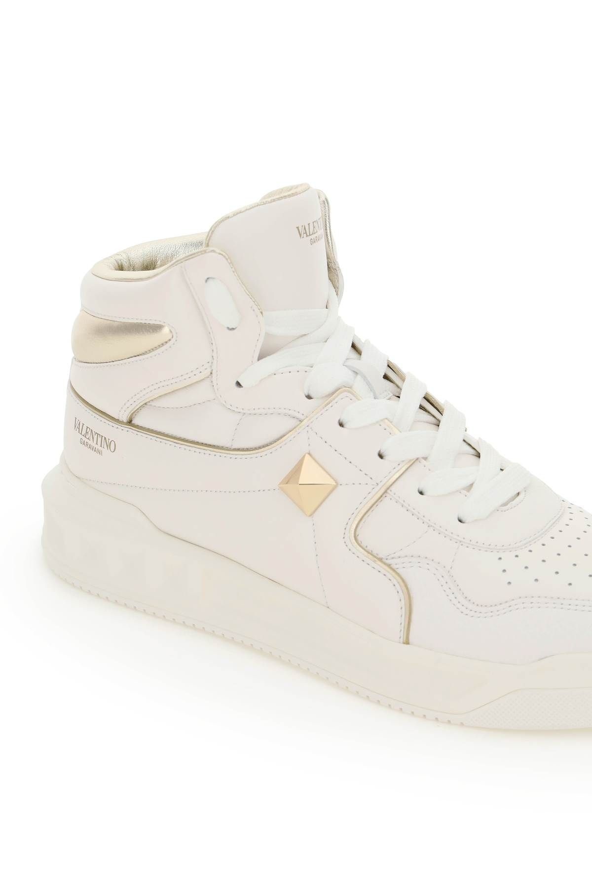 ONE STUD HI-TOP SNEAKERS - 4