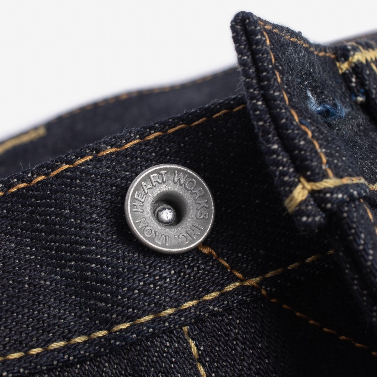 IH-555-XHS 25oz Selvedge Denim Super Slim Cut Jeans - Indigo - 8