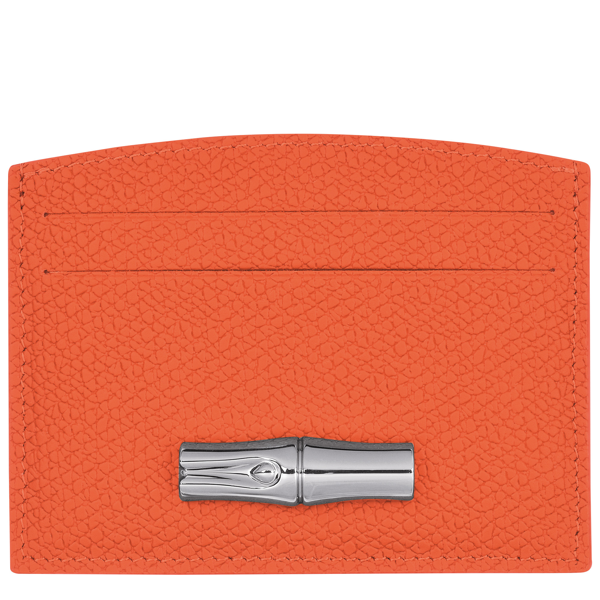 Roseau Card holder Orange - Leather - 1