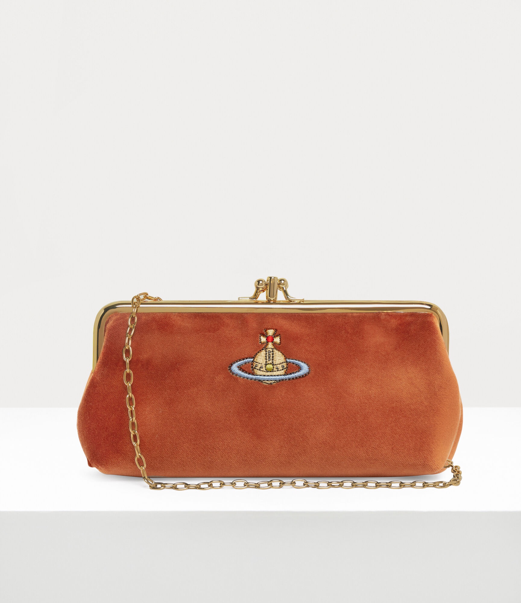 DOUBLE FRAME CHAIN PURSE - 3
