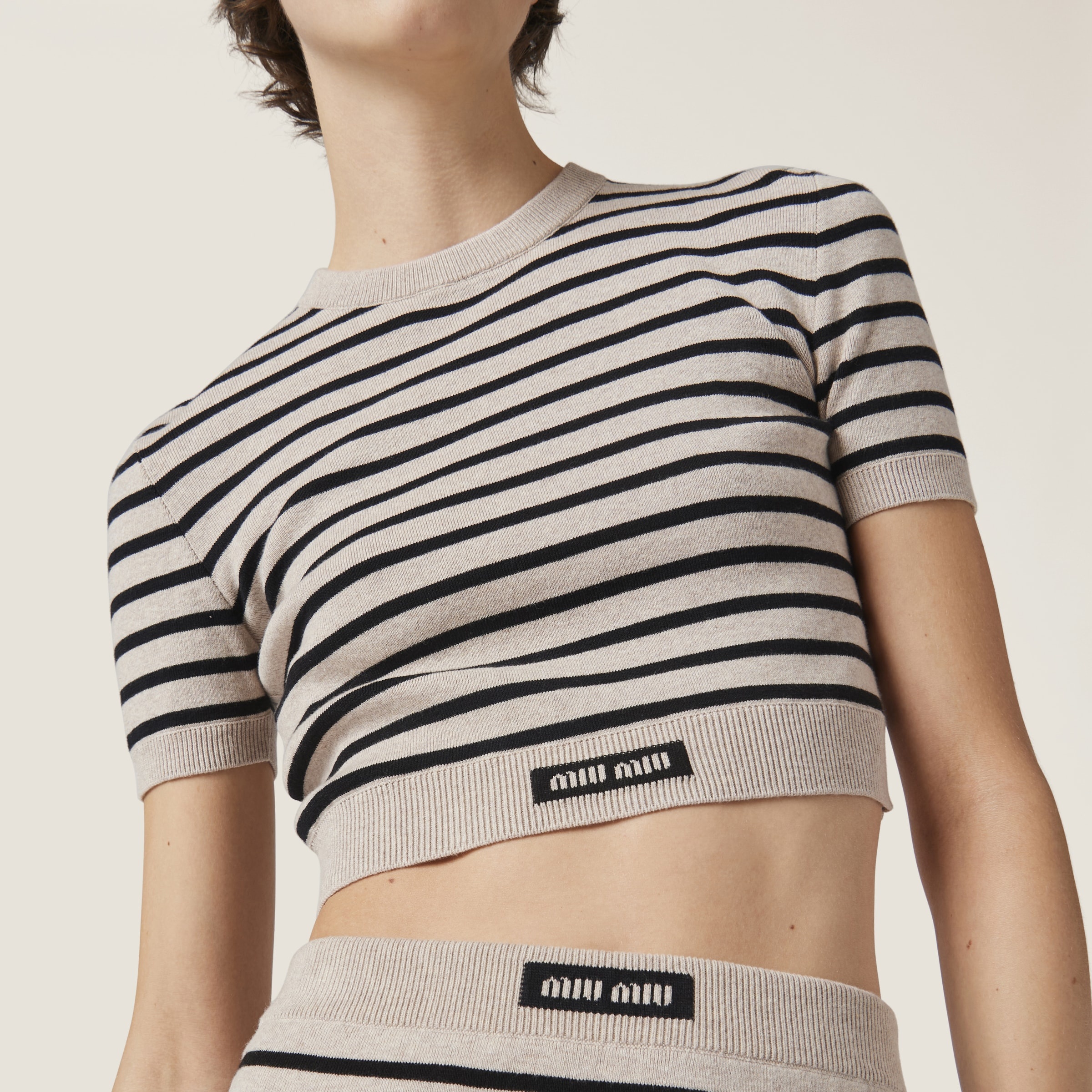 Cotton crew-neck sweater - 5