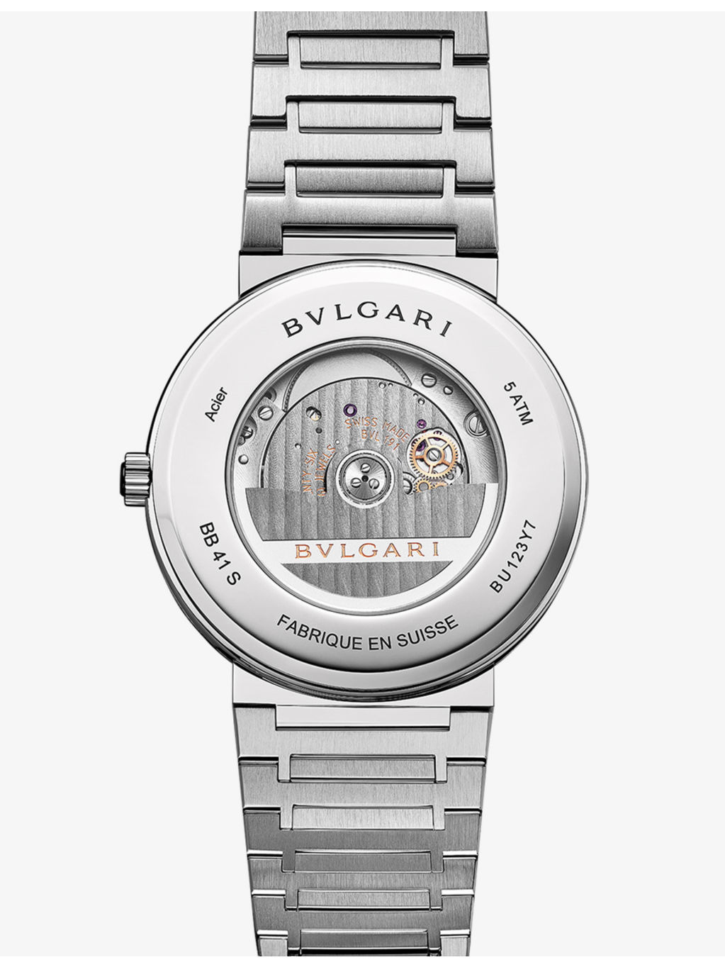 Bvlgari Bvlgari stainless-steel quartz watch - 4
