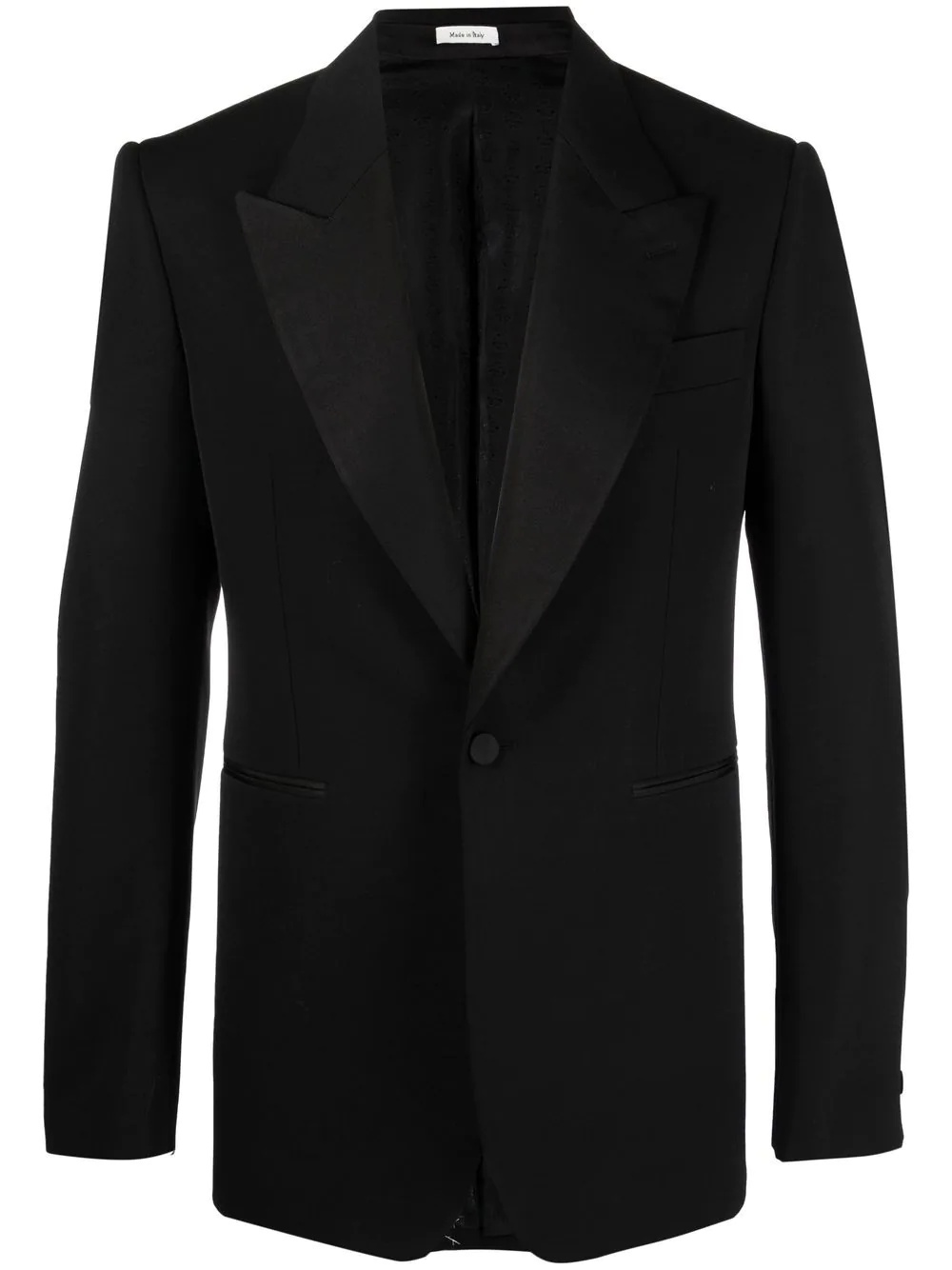 tailored single-breasted suit jacket - 1